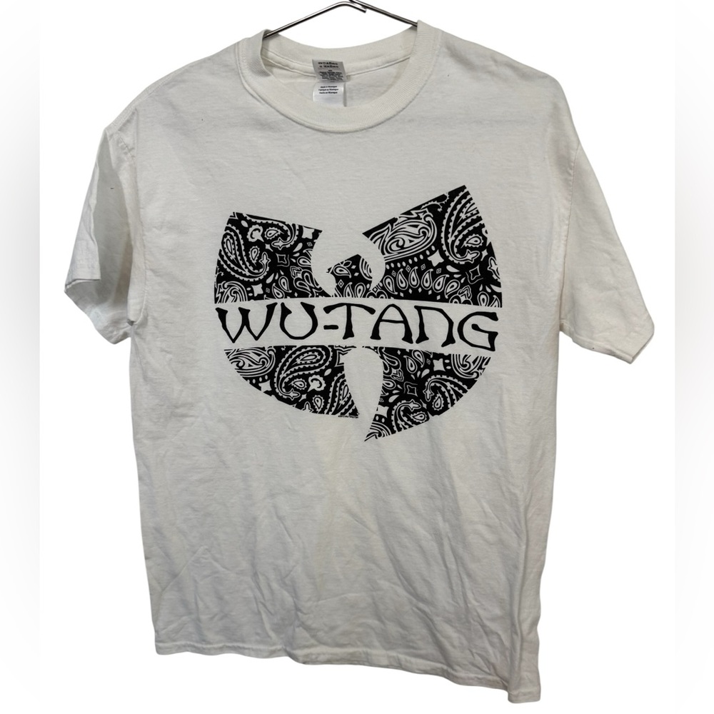 Wu-Tang Clan Rap Hip Hop 2015 Tour White Men’s M Graphic T-Shirt Streetwear